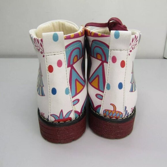 NEW GOBY My Love Ankle Boots Lace-Up Memory Foam Comfort Lightweight Size 6.5 - Picture 6 of 8